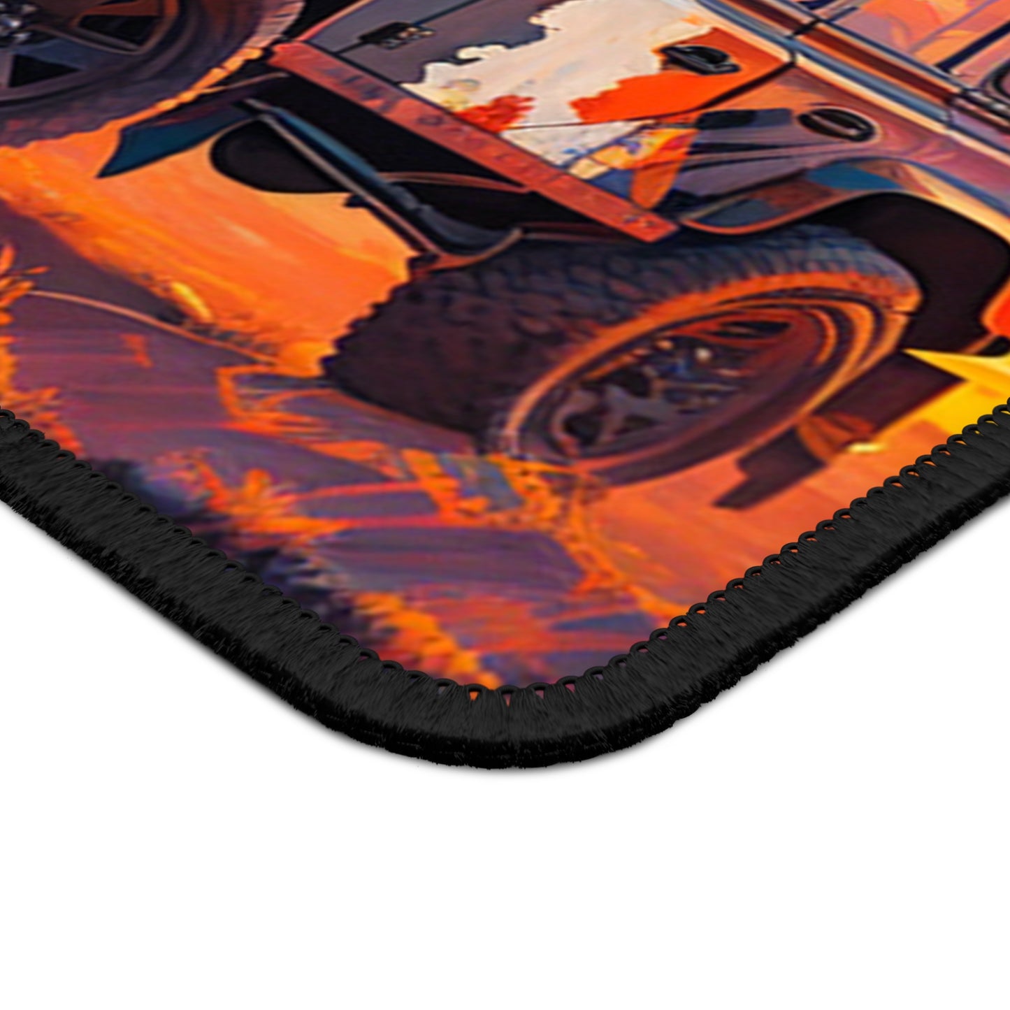Off Road Adventure Mouse Pad - Cozy Outdoor Desk Decor Inspired by Freedom and Open Roads