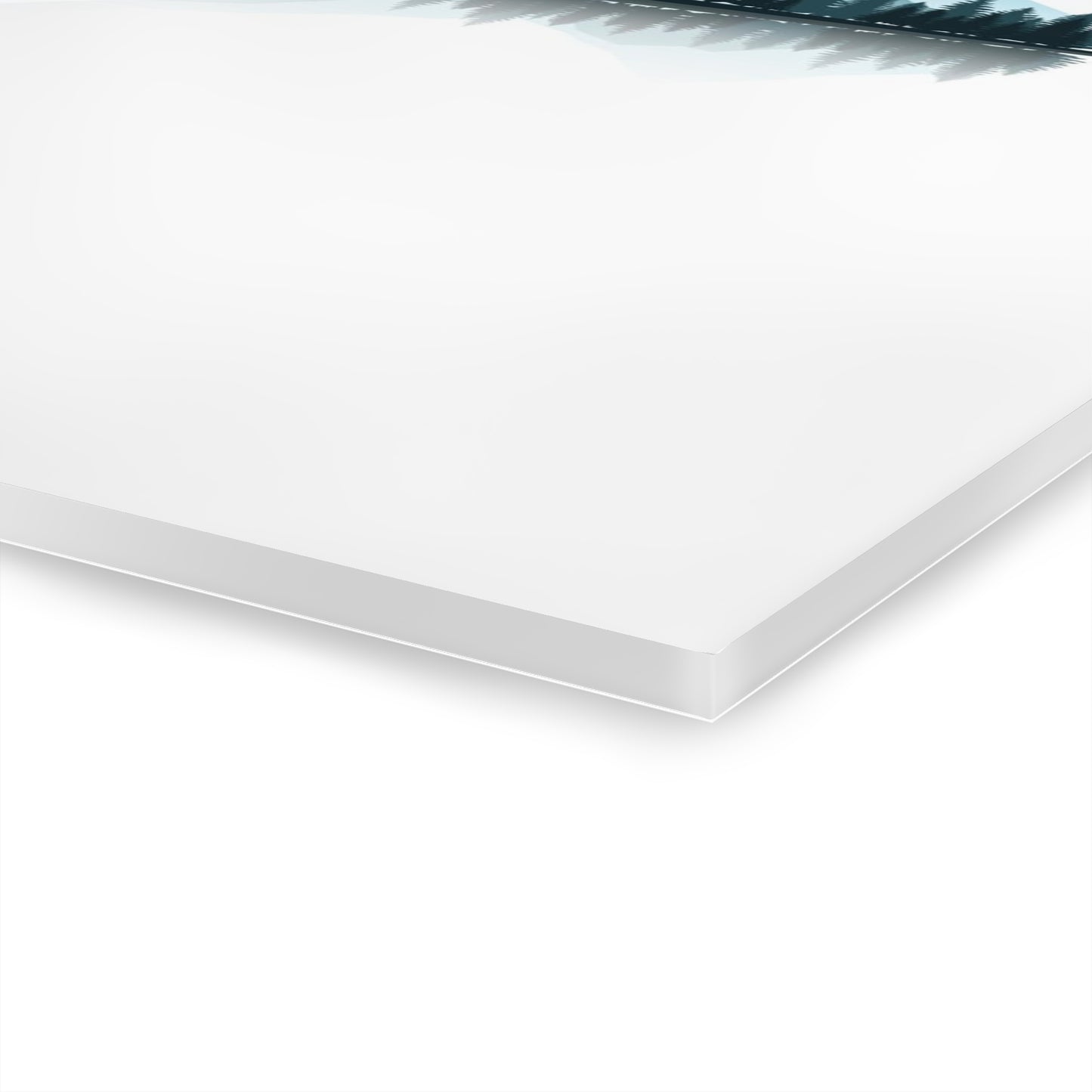 Minimalist Mountain Acrylic Wall Art – Modern Nature Decor