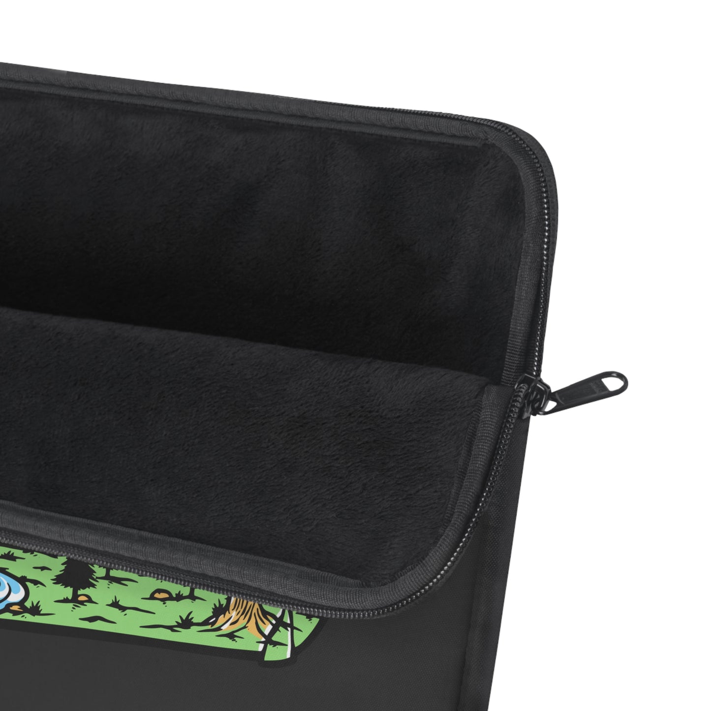 Adventure in a Bottle Laptop Sleeve - Nature Illustration Protective Case for Travelers & Outdoor Souls