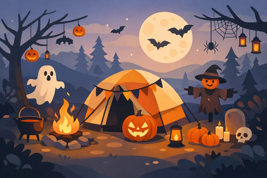 How to Decorate Campsite for Halloween
