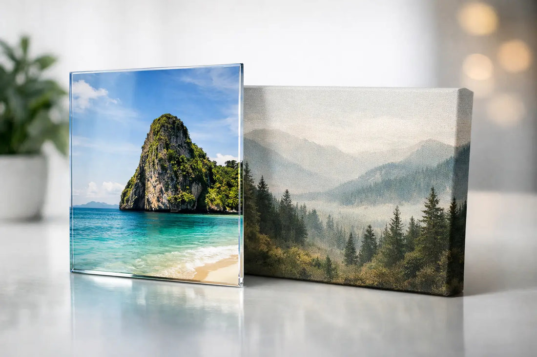 Acrylic Prints vs Canvas Prints