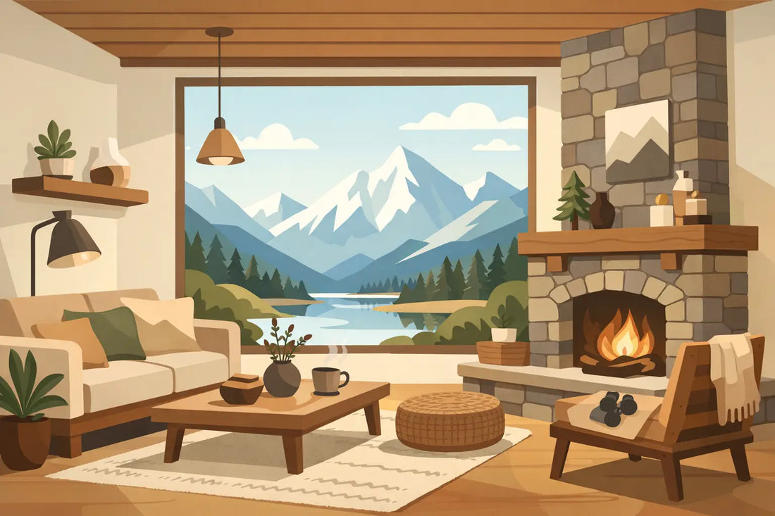 How to Decorate Mountain Home Spaces Well