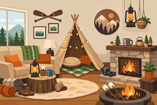 15 Camping Decor Ideas for a Cozy Home