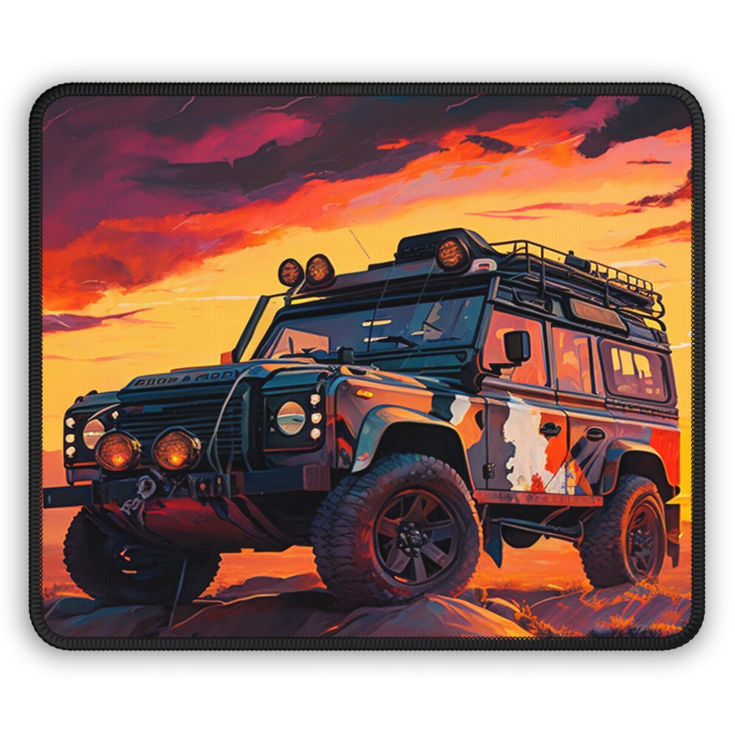 Off Road Adventure Mouse Pad - Cozy Outdoor Desk Decor Inspired by Freedom and Open Roads