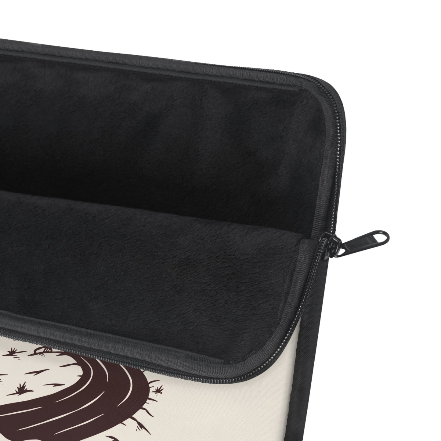 Coffee River Laptop Sleeve - Camping Coffee Art Laptop Case for Outdoor Lovers & Digital Nomads