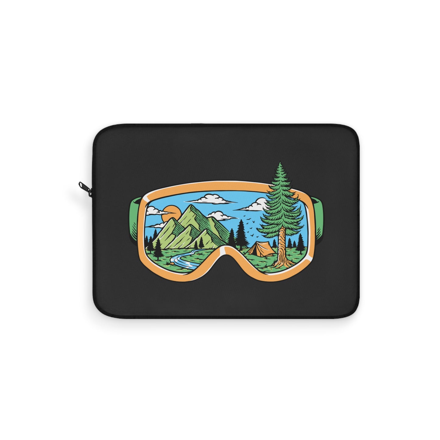 Adventure View Laptop Sleeve - Outdoor Explorer Protective Case for Hikers, Campers & Travel Lovers