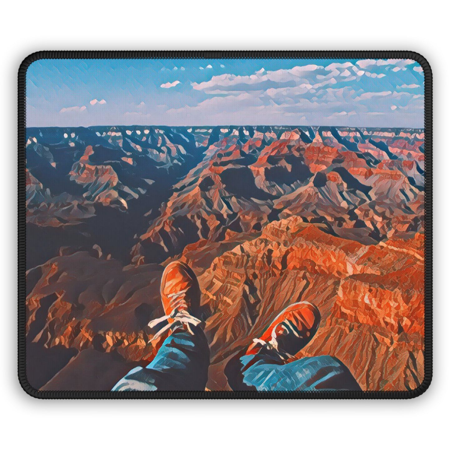 Canyon View Adventure Mouse Pad - Cozy Nature Desk Decor Inspired by Open Spaces