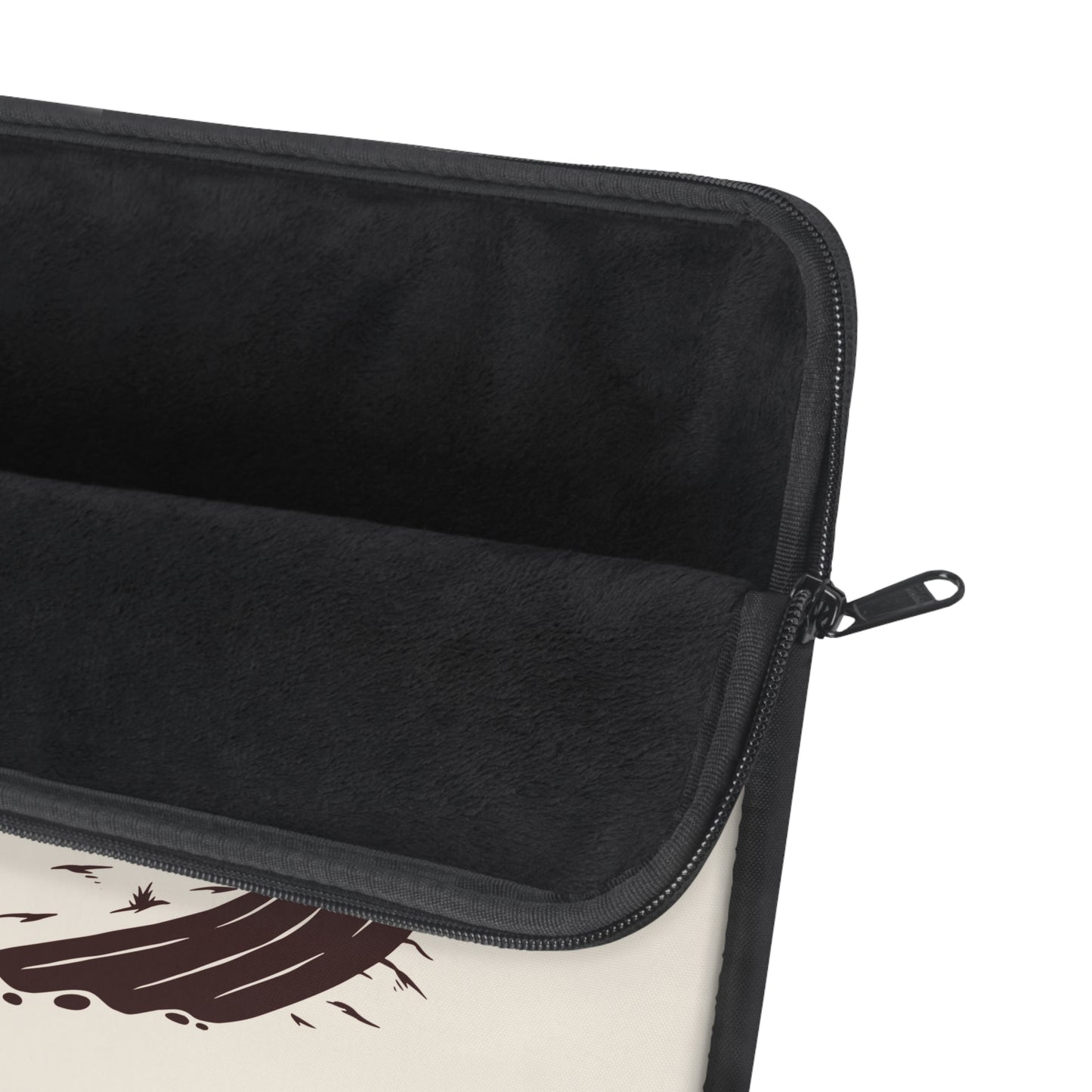 Coffee River Laptop Sleeve - Camping Coffee Art Laptop Case for Outdoor Lovers & Digital Nomads