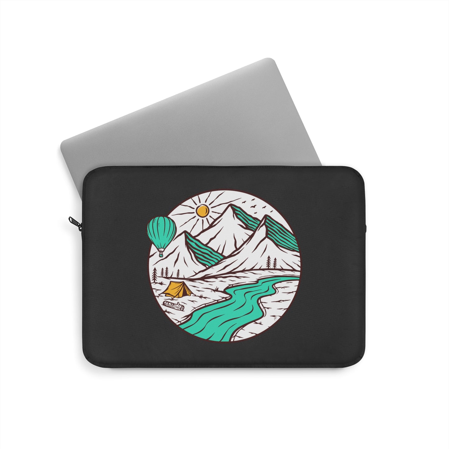 Mountain River Adventure Laptop Sleeve for Outdoor Travel