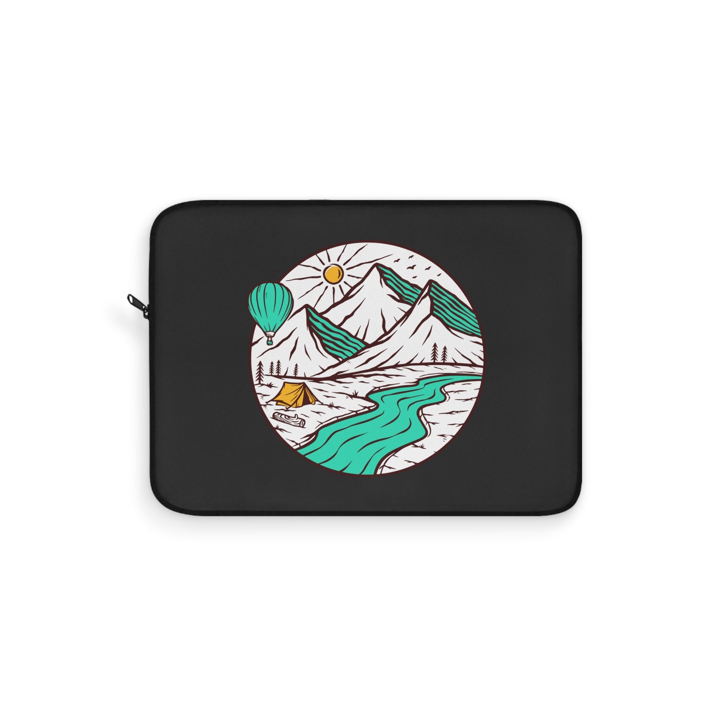 Mountain River Adventure Laptop Sleeve for Outdoor Travel