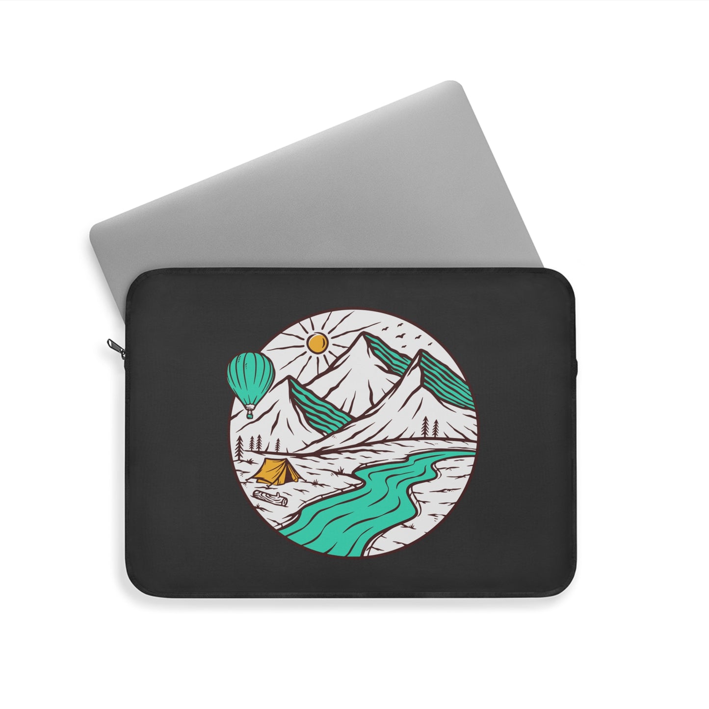 Mountain River Adventure Laptop Sleeve for Outdoor Travel