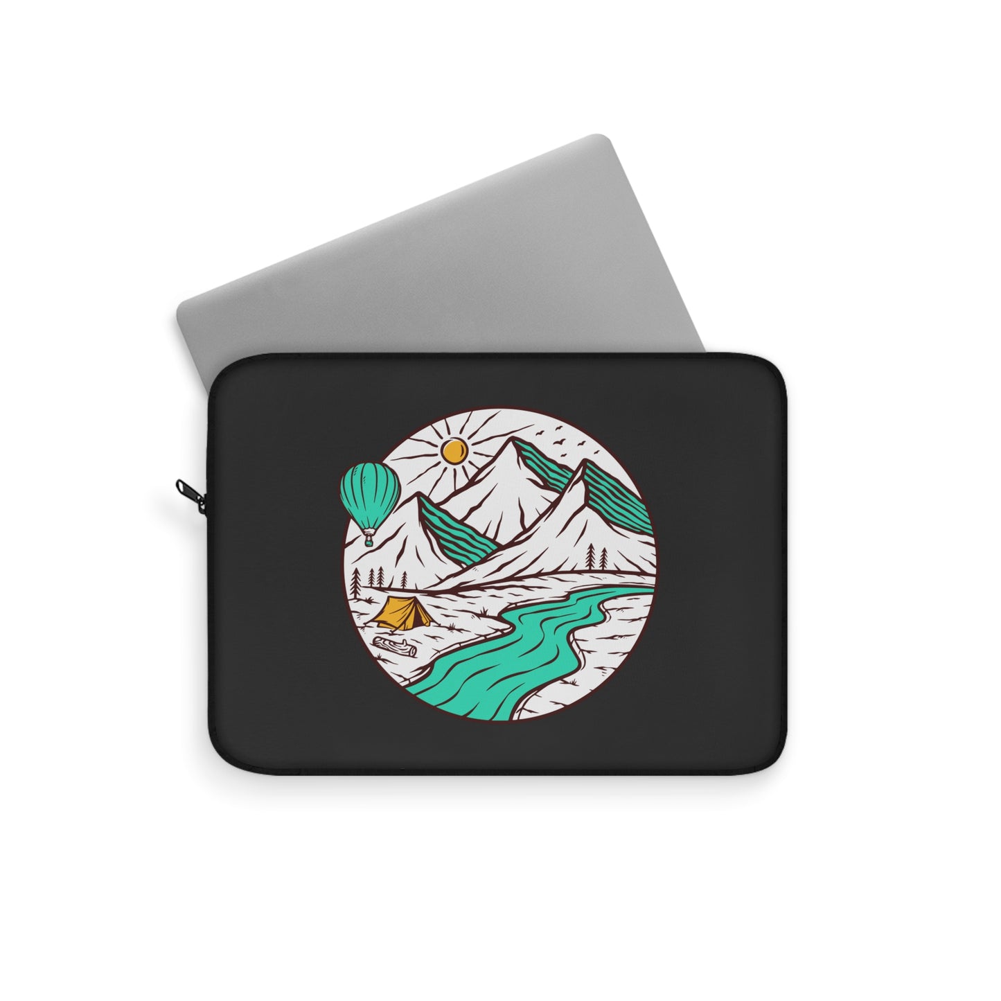 Mountain River Adventure Laptop Sleeve for Outdoor Travel