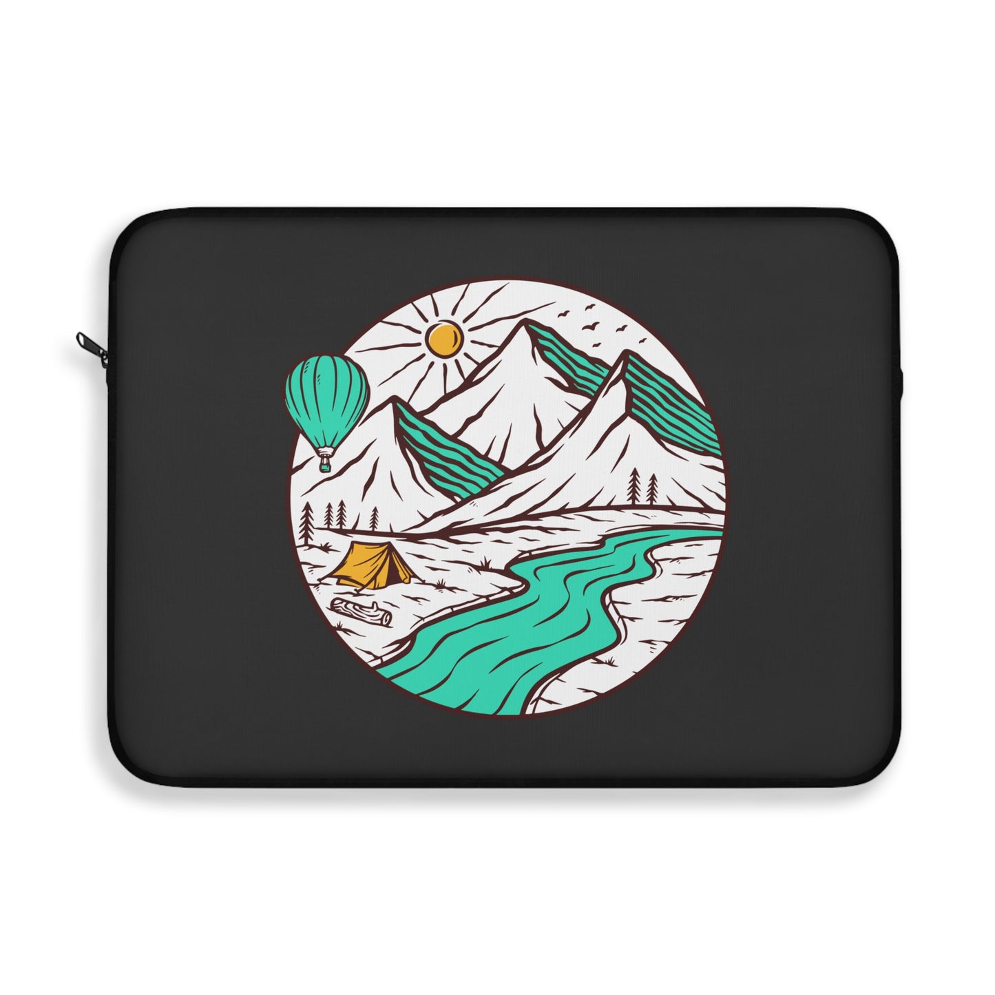 Mountain River Adventure Laptop Sleeve for Outdoor Travel