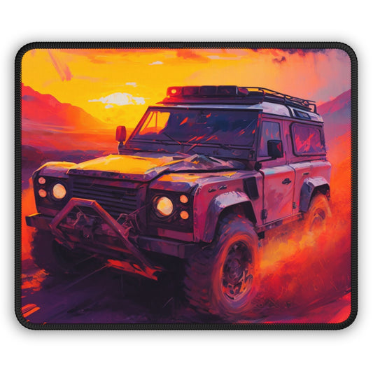 Sunset Off Road Mouse Pad - Cozy Adventure Desk Decor Inspired by Open Roads