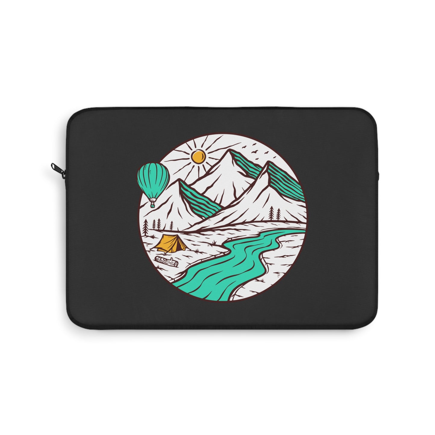 Mountain River Adventure Laptop Sleeve for Outdoor Travel